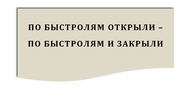 Закрытие банковского счета