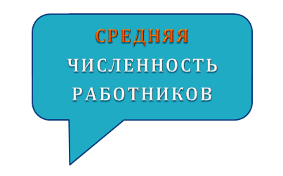 средняя численность работников