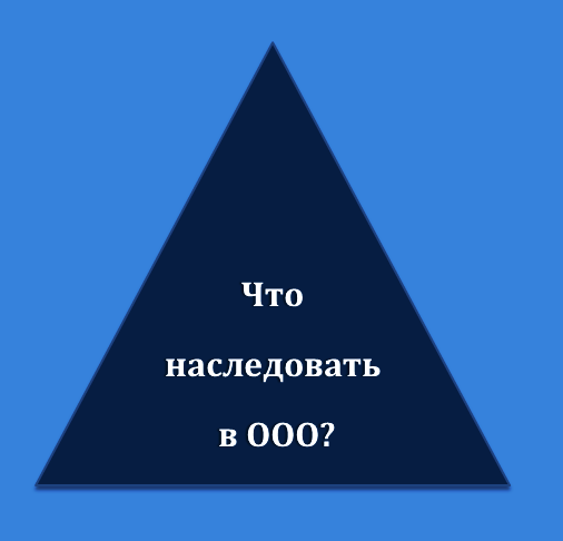 Что наследовать в ООО?